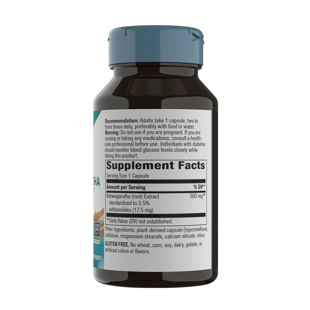 Nature's Way - Ashwagandha (60 Kapseln) – Bild 2