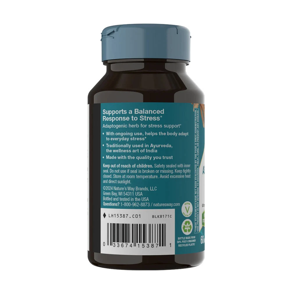 Nature's Way - Ashwagandha (60 Kapseln) – Bild 3