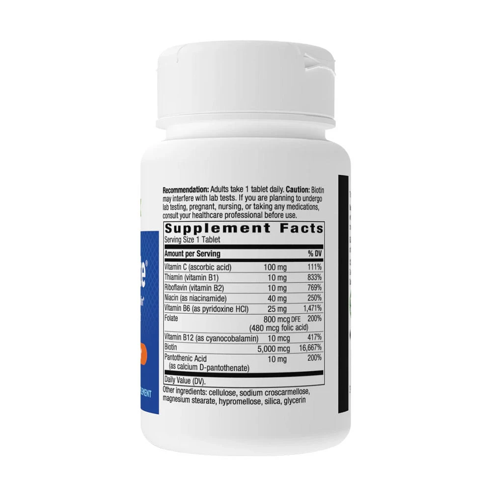 Nature's Way - Biotin Forte (60 Tabletten) – Bild 2