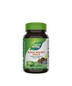Natures Way Black Walnut Hulls (100 Capsules)
