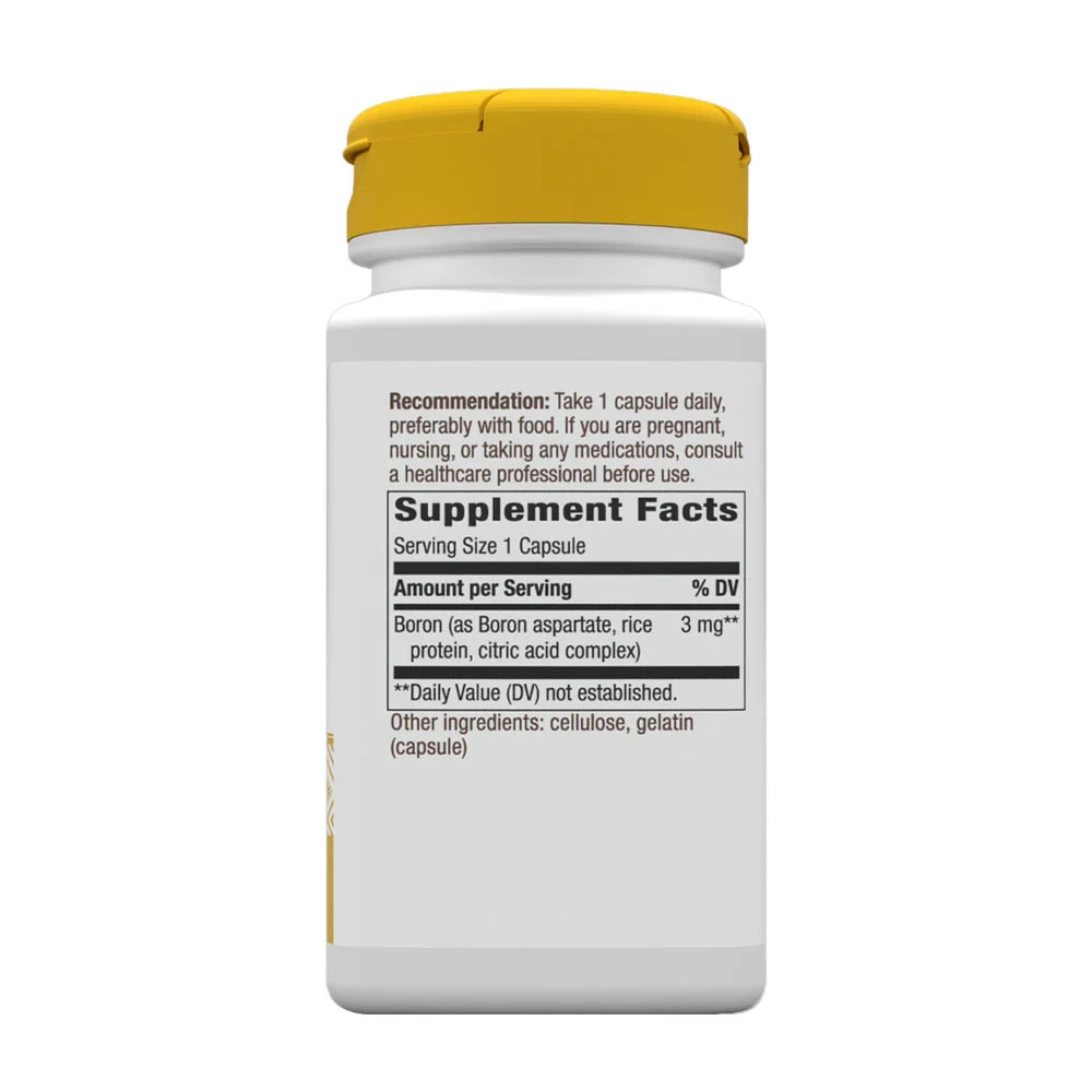 Nature's Way - Boron-Komplex (100 Kapseln) – Bild 2
