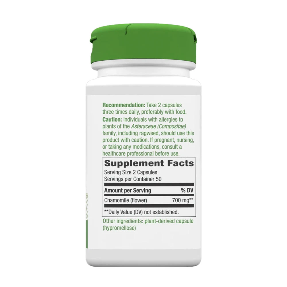Natures Way - Kamillenblüten (100 Kapseln) – Bild 2