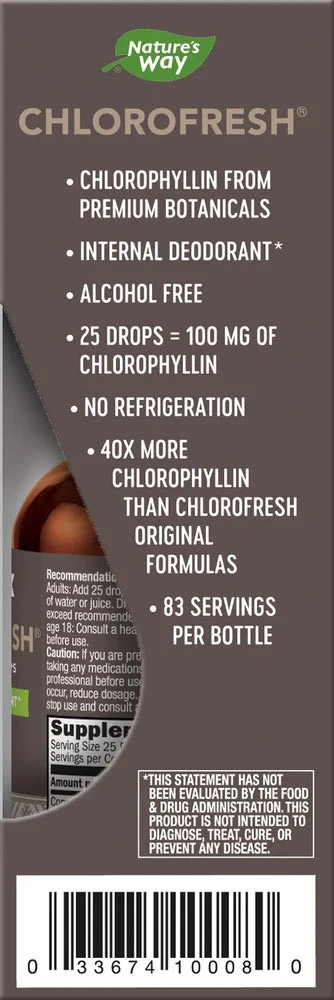 Natures Way - Chlorofresh® Chlorophyll-Tropfen (59 ml) – Bild 3