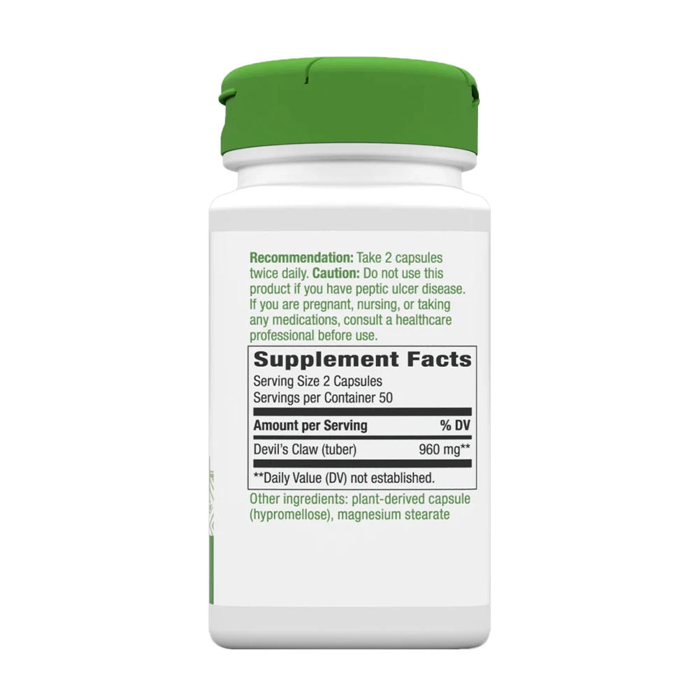 Natures Way - Teufelskralle Sekundärwurzel (100 Kapseln) – Bild 2