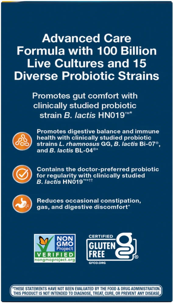 Natures Way - Fortify® Optima® Probiotikum mit 100 Milliarden KBE (30 Kapseln) – Bild 3