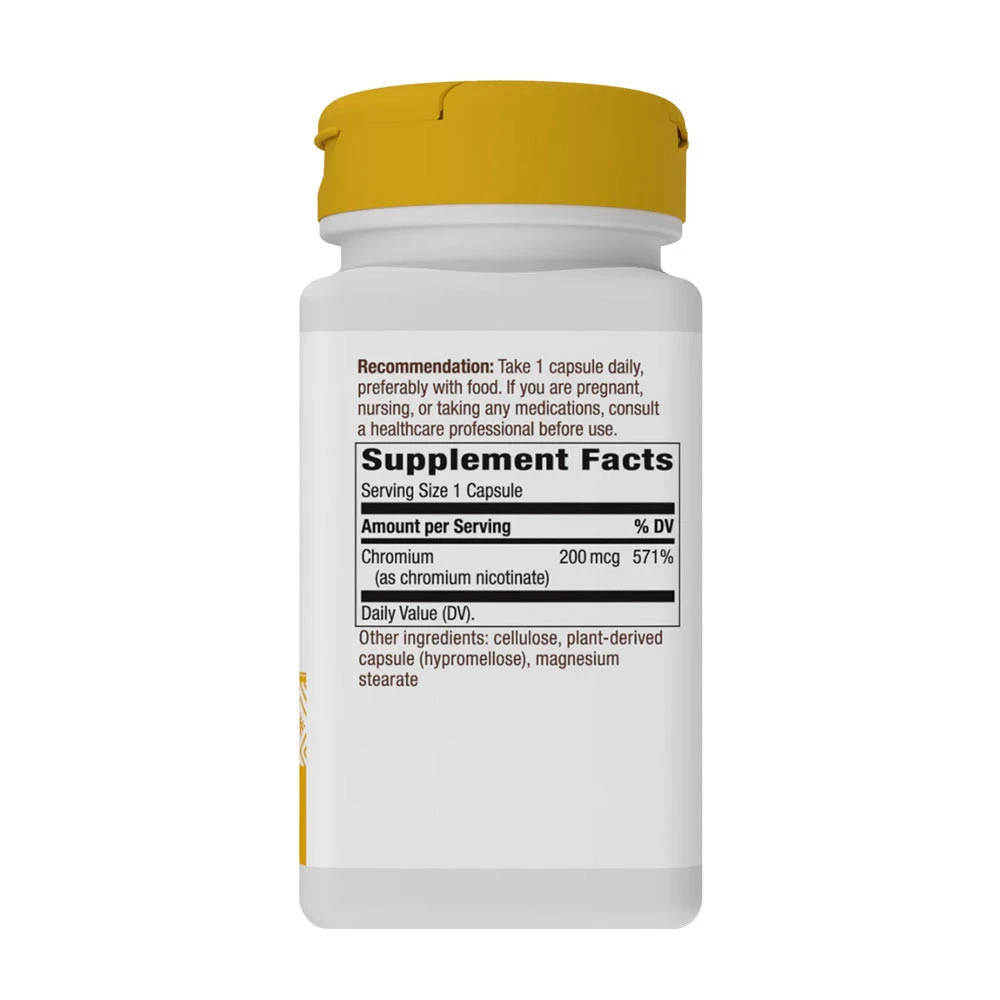 Natures Way - GTF Chrom (100 Kapseln) – Bild 2