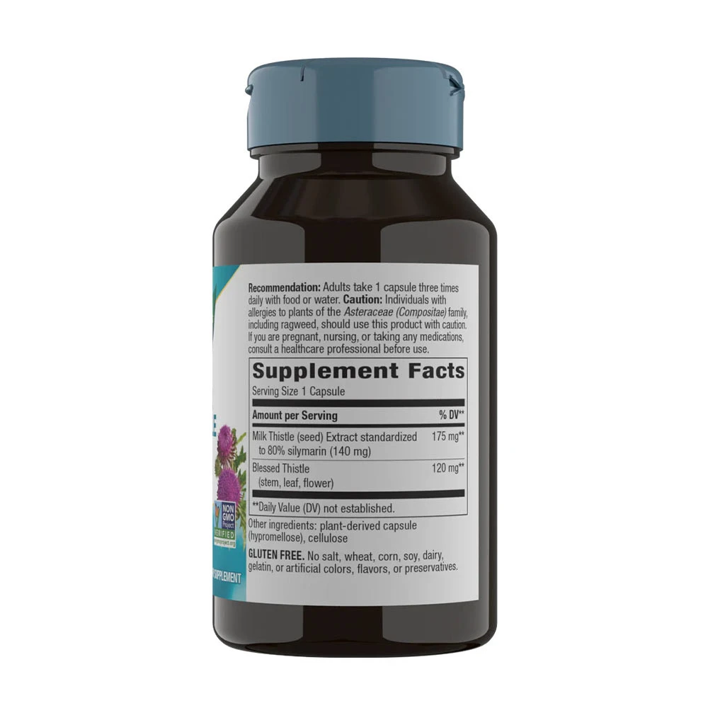 Natures Way - Mariendistel (60 Kapseln) – Bild 2