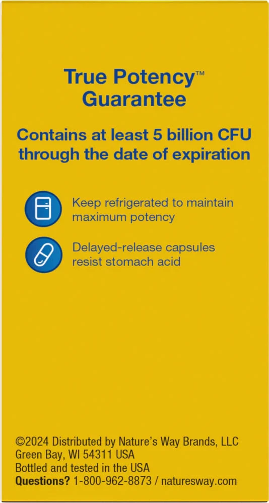 Natures Way - Primadophilus® Reuteri Probiotika (30 Kapseln) – Bild 3