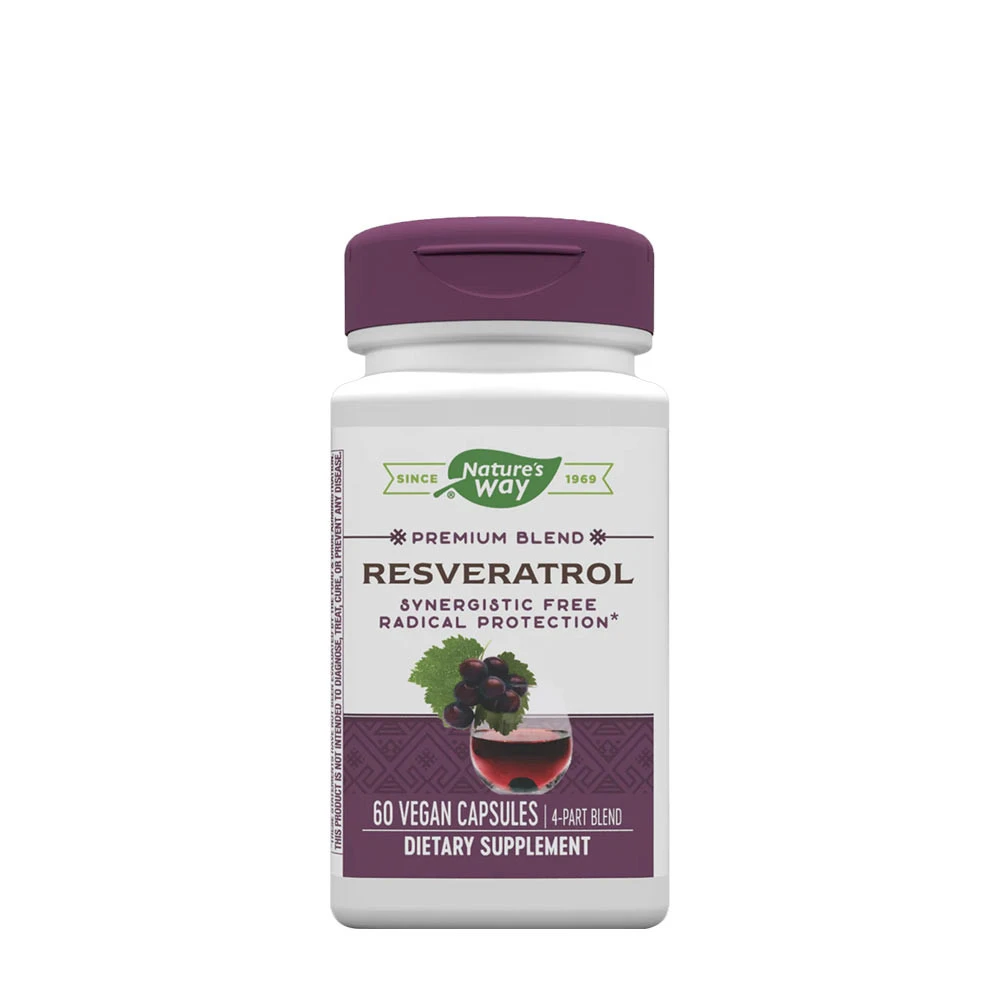 Natures Way - Resveratrol (60 Kapseln)-image