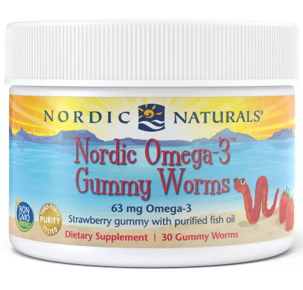Nordic Omega-3 Gummy Worms