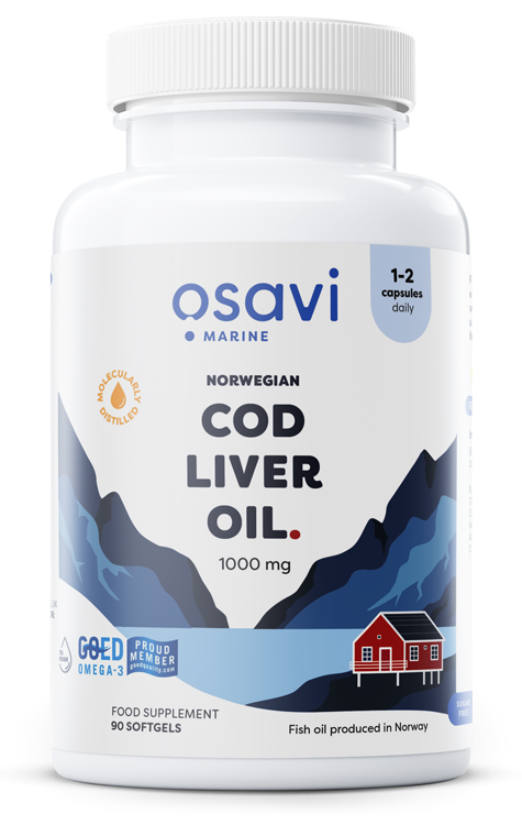Norwegian Cod Liver Oil Softgels