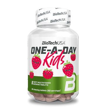 Biotechusa - One-A-Day Kinder - 90 Kautabletten-image