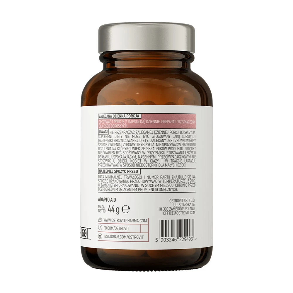 OstroVit - Adaptogen Unterstützung (60 Kapseln) – Bild 3