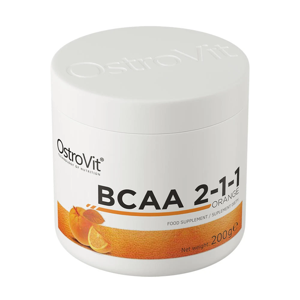 OstroVit - OstroVit BCAA 2-1-1 (200 g, Orange) – Bild 3