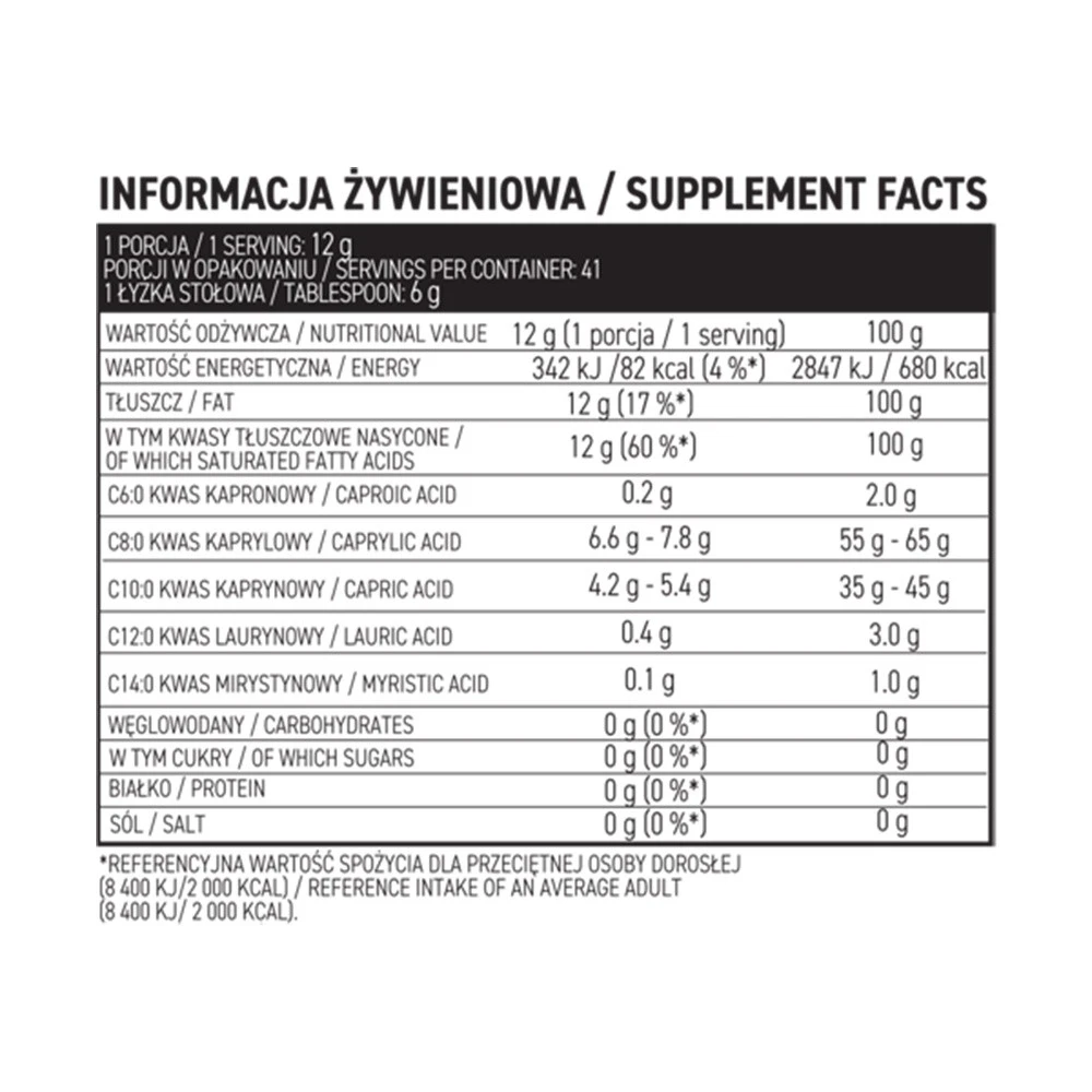 OstroVit - MCT-Öl (500 ml) – Bild 3