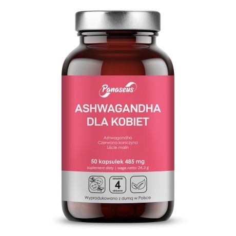 PANASEUS Ashwagandha for woman (50 caps)