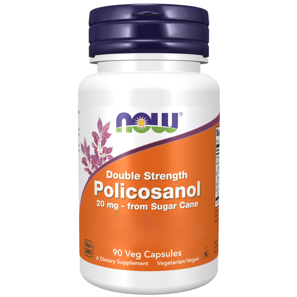 NOW Foods - Policosanol, 20 mg - 90 vegetarische Kapseln – Bild 4