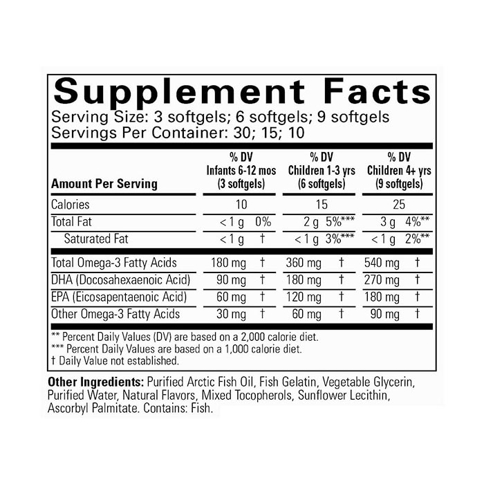 Child Life - Reine DHA Kautabletten mit natürlichem Beerengeschmack - 90 Weichkapseln – Bild 3