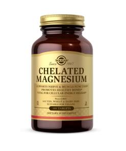 SOLGAR Chelated Magnesium (100 tabs)