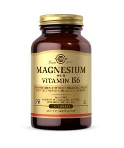 SOLGAR Magnesium with Vitamin B6 (250 tabs)