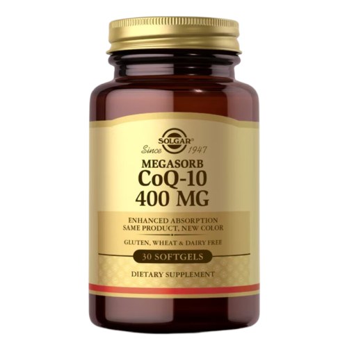Solgar - Megasorb Coq-10 400 Mg (60 Weichkapseln)-image
