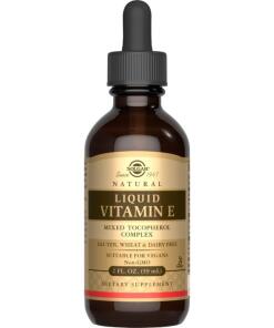 SOLGAR Vitamin E Natural Liquid (59 ml / 2 fl. oz.)