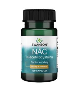 SWANSON NAC (N-acetylocysteina) 150mg 100caps