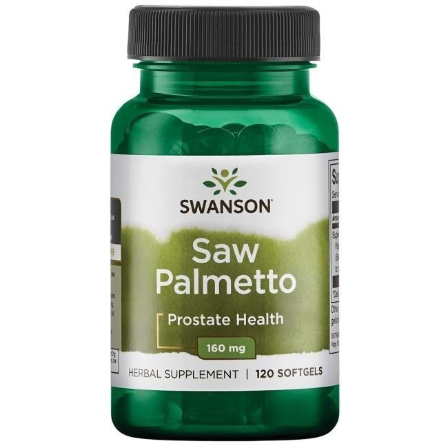 SWANSON Saw Palmetto extract 160mg 120sgels
