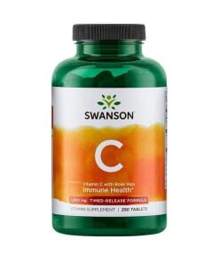 SWANSON Witamina C1000 z RH przed³. dzia³. 250tabl