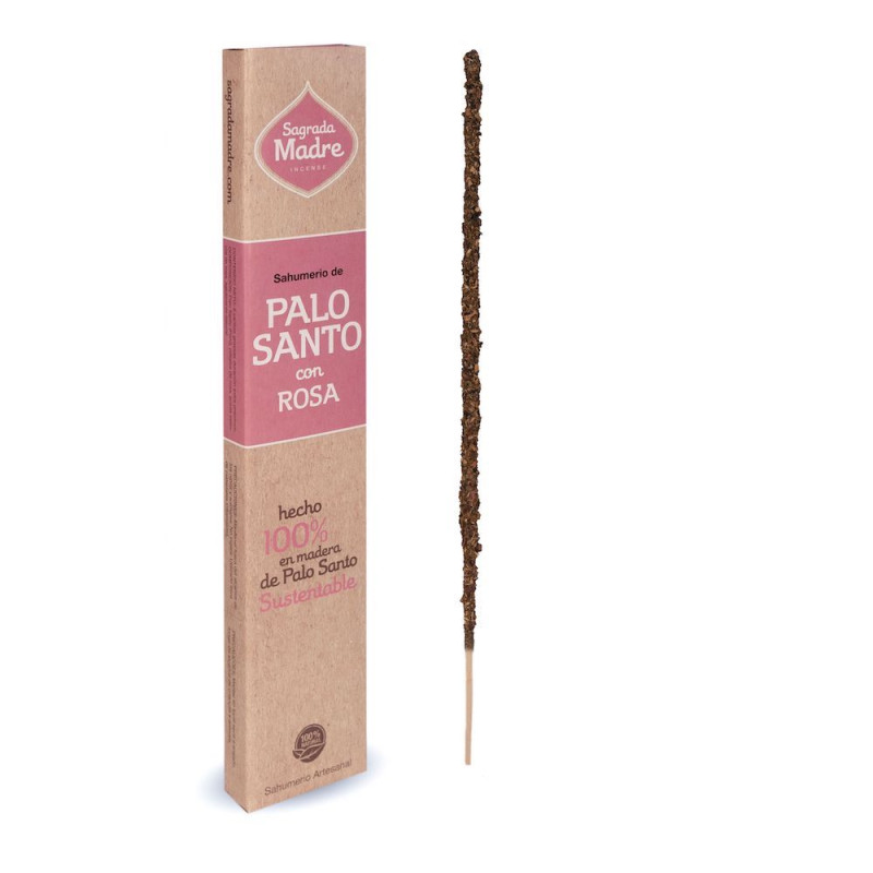 Sagrada Madre - Incense Palo Santo With Rose