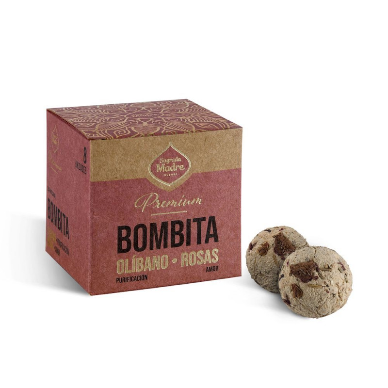 Sagrada Madre - Smudge Bomb Premium X8 Olibanum And Roses