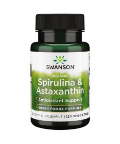 Spirulina & Astaxanthin - 120 veggie tablets