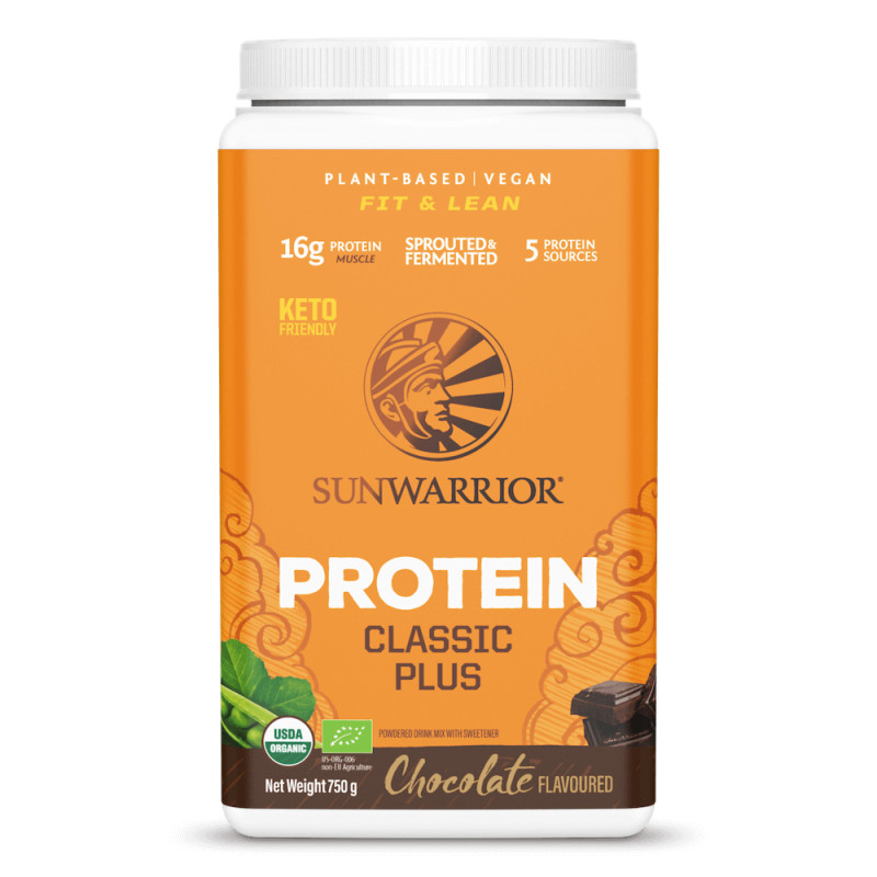 Sunwarrior - Protein Plus Organic Chocolate