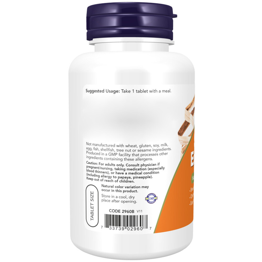 NOW Foods - Super-Enzyme - 90 Tabletten für optimale Verdauung – Bild 5