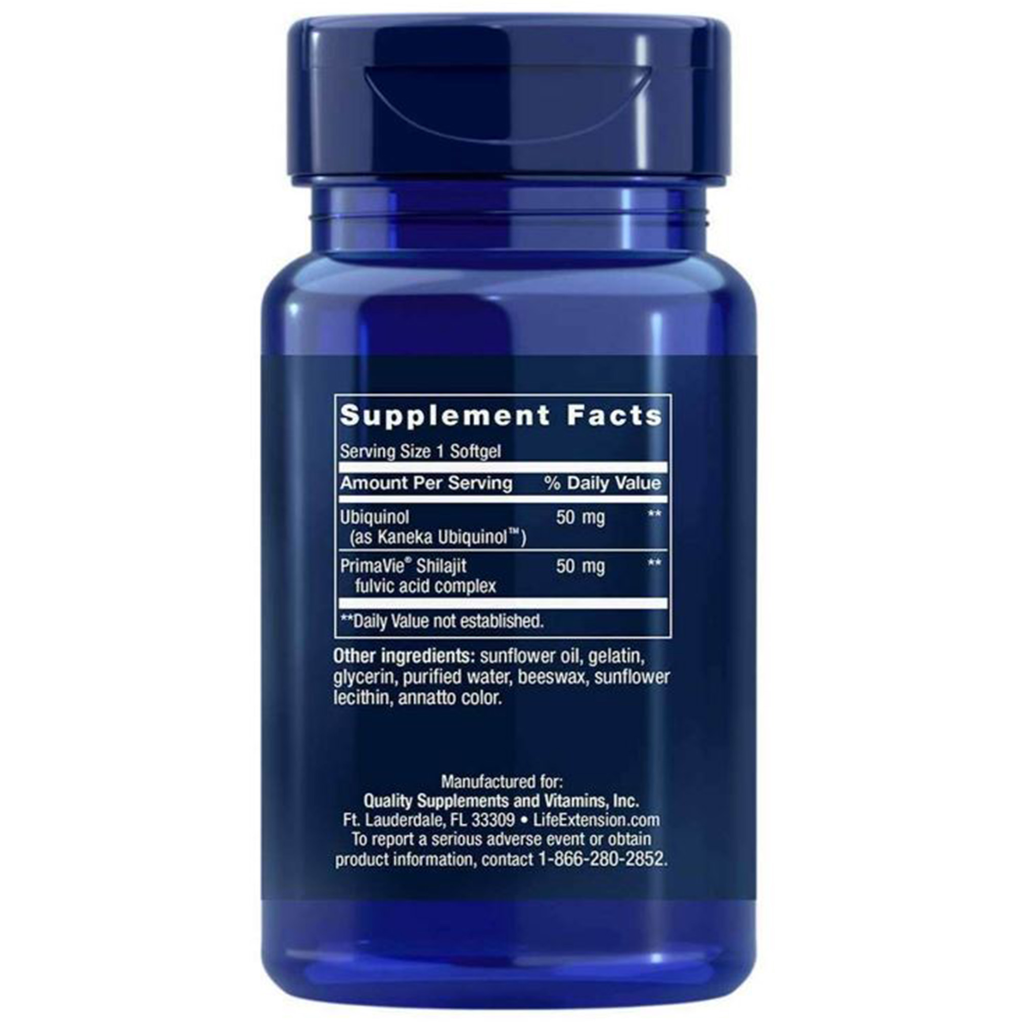 Life Extension - Super Ubiquinol CoQ10 mit verbesserter mitochondrialer Unterstützung, 50 mg - 100 Weichgelkapseln – Bild 5