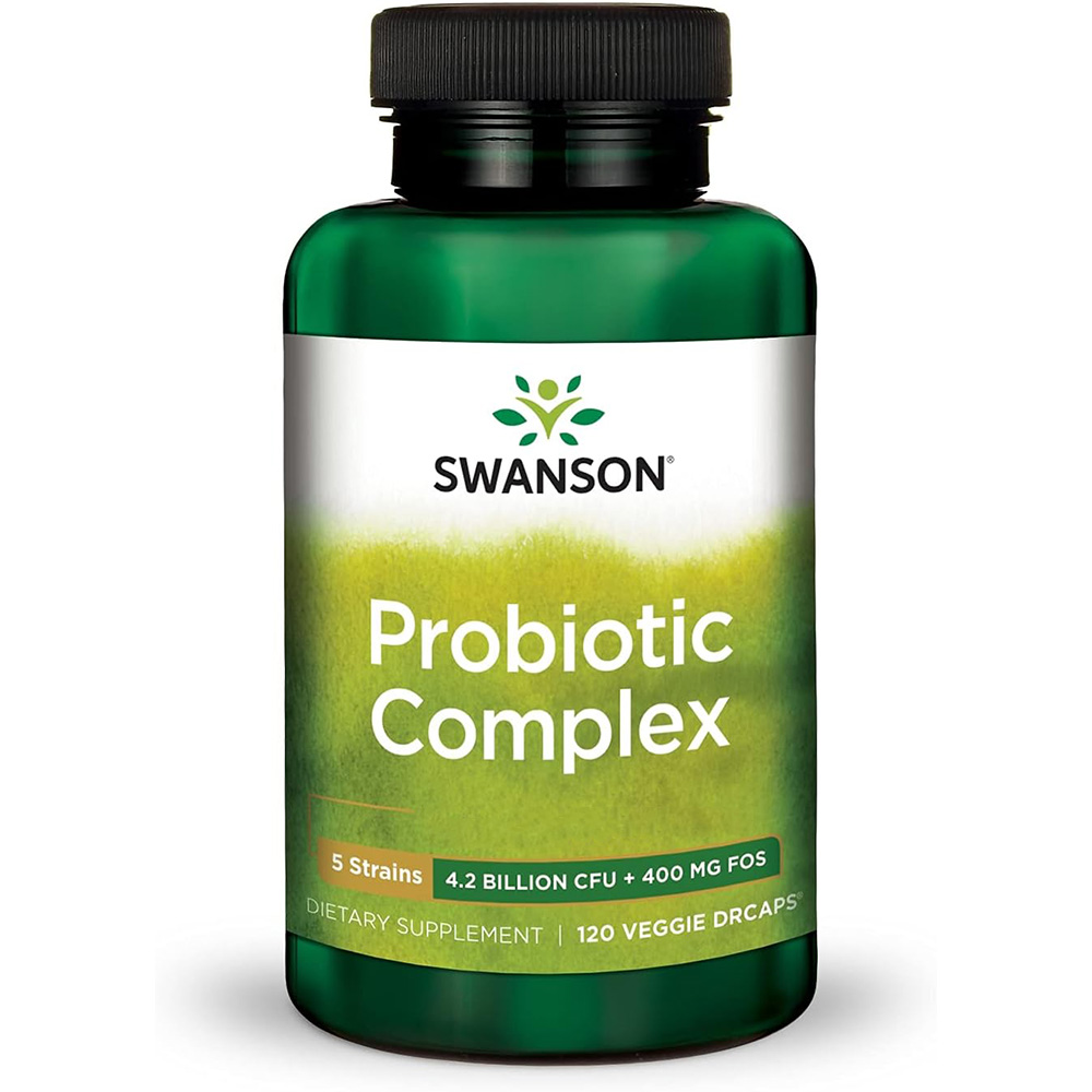 Swanson Probiotic Complex 4.2 Billion CFU 120 veg. capsules