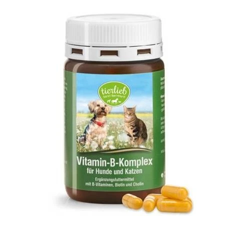 TIERLIEB Vitamin B-Complex for Dogs and Cats (120 caps)