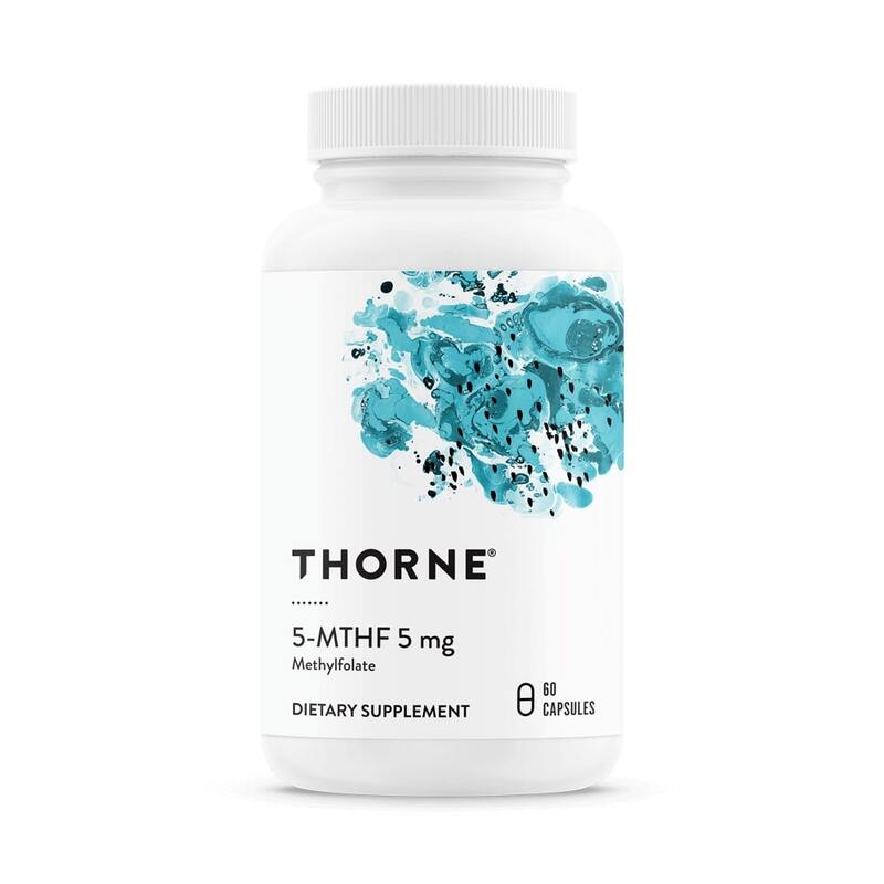 Thorne Research 5-MTHF (Methylfolate) 5mg 60 capsules