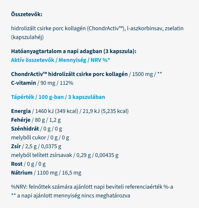 USA Medical - ChondrActiv™ Typ-II-Kollagen (90 Kapseln) – Bild 2