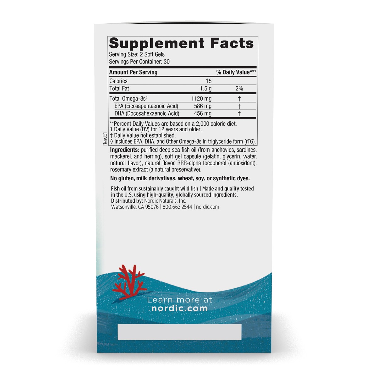 Nordic Naturals - Ultimate Omega 2X TEEN - 60 Mini-Kapseln – Bild 6