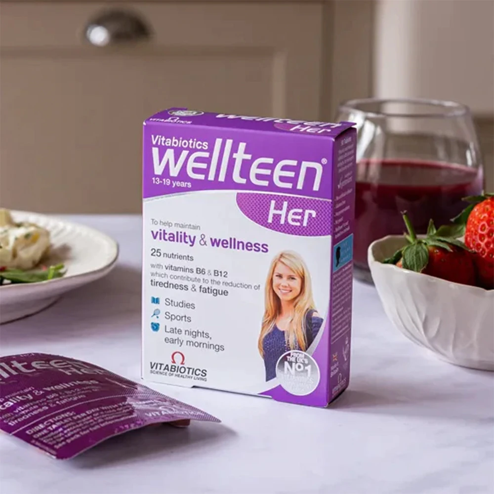 Vitabiotics - Vitabiotics Wellteen für Sie (30 Tabletten) – Bild 3