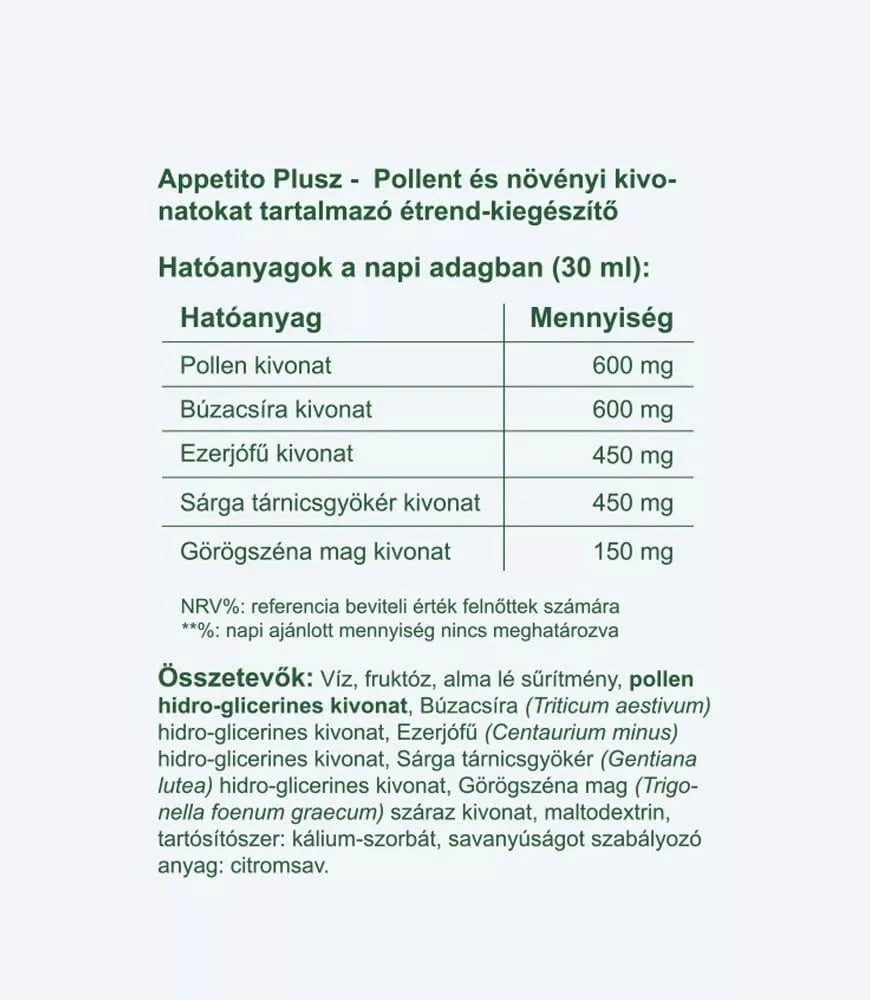 Vitaking - Appetito Plus Kräutersirup, 200 ml – Bild 2