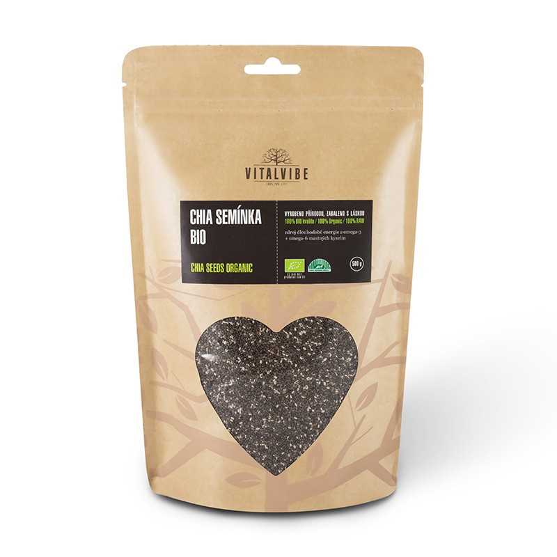 Vitalvibe - Chia Seeds Organic Quantity 500 g