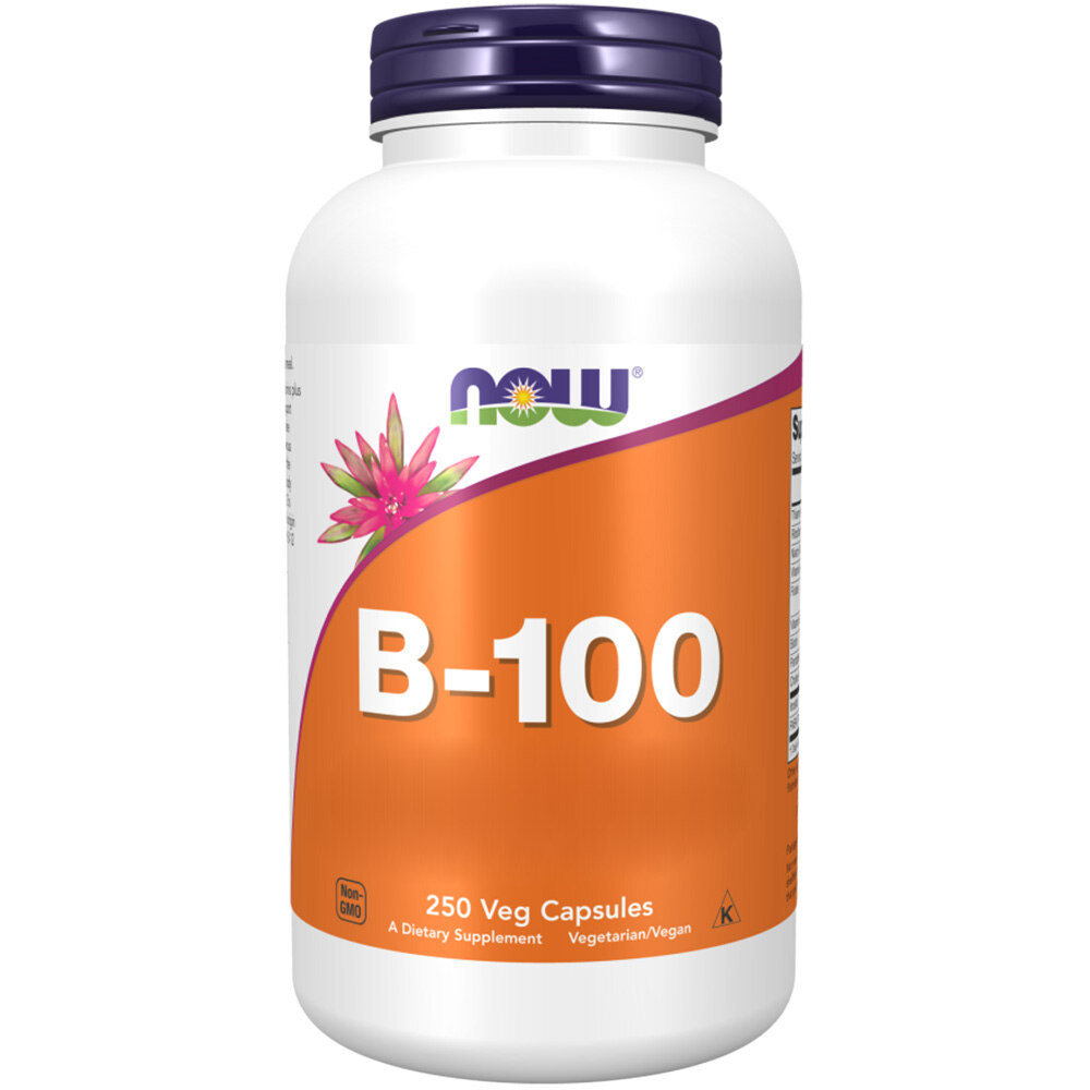 NOW Foods - Vitamin B-100 - 250 Kapseln – Bild 4
