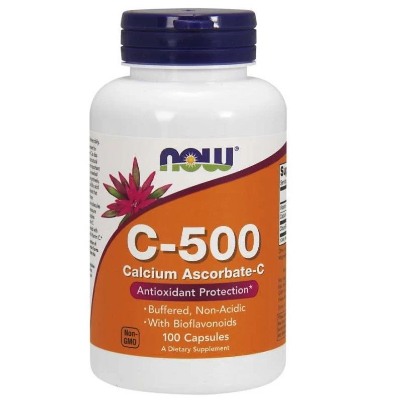 Vitamin C-500 Calcium Ascorbate-C - 100 caps
