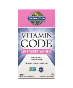 Vitamin Code 50 & Wiser Women - 240 vcaps