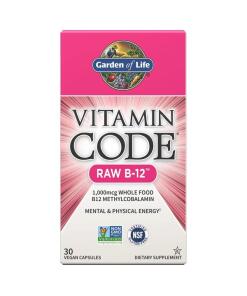 Vitamin Code Raw B-12 - 30 vegan caps