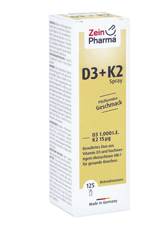 Vitamin D3 + K2 Spray
