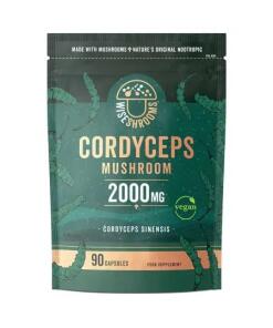 WISESHROOMS Cordyceps 2000 mg (90 caps)
