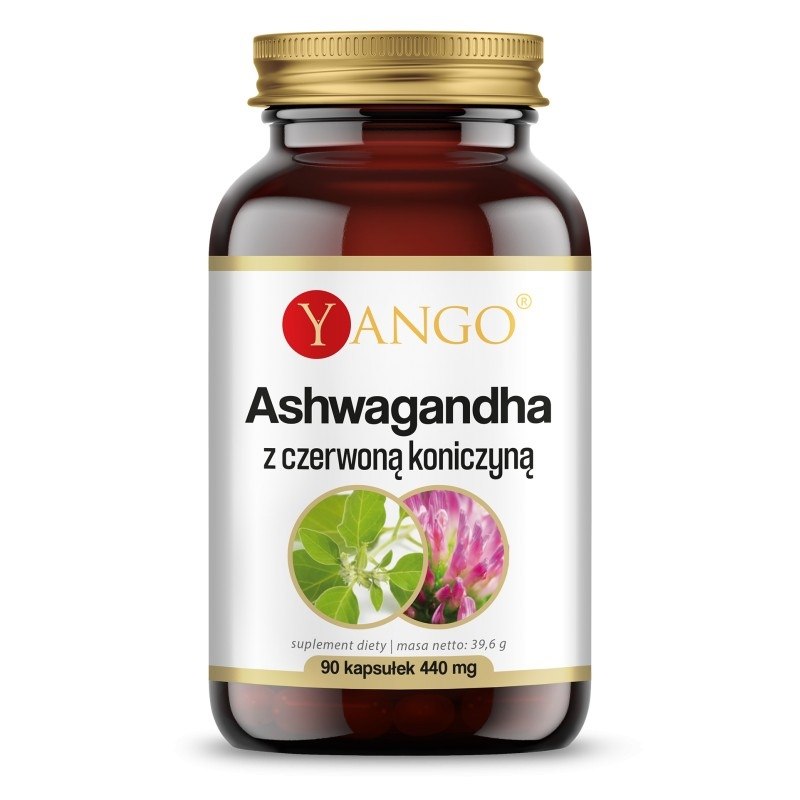 YANGO Ashwagandha with red clover (90 caps)